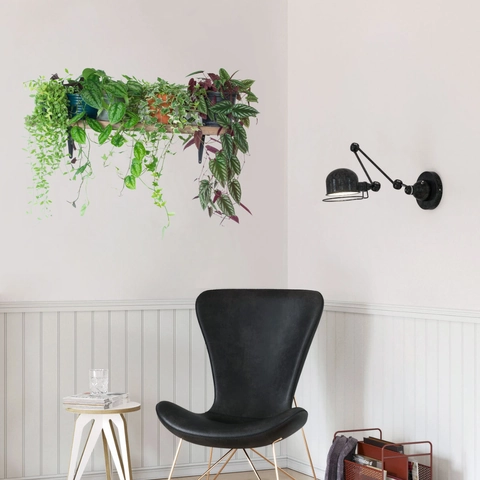 Modern Minimalist Green Plant Banana Leaf Wall Stickers Removable Waterproof PVC Wall Decals For Living Room Home Decor