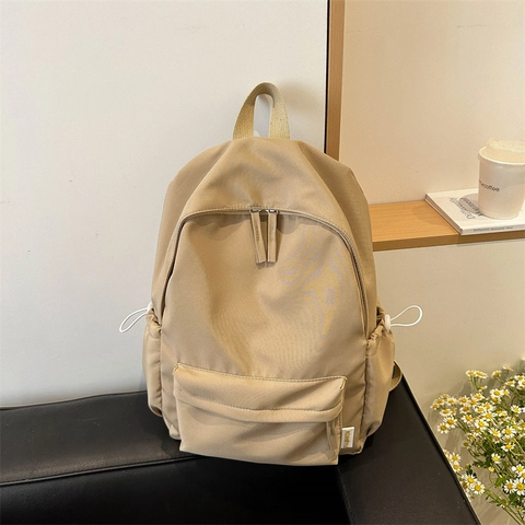 Minimalistischer Oxford Gewebe Rucksack Für Damen Herren Große Kapazität Studenten Schule Schultertasche Mode Casual Reiserucksack