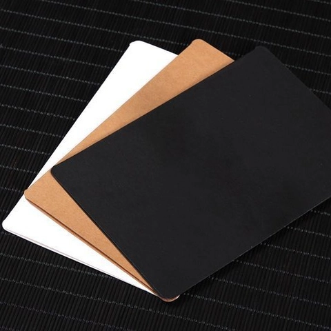 Gefaltete DIY Grußkarten Blanko Kraft Weiß Schwarz Karton Für Handgemachte Malerei Hochzeit Einladung Schreibwaren