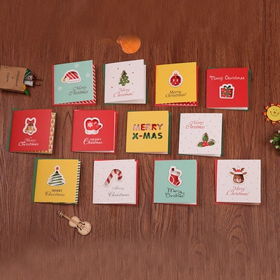 Biglietti Di Auguri Di Natale Con Buste Cartoncino Mini Biglietti Piegati Disegni Traforati Decorazioni Per Feste