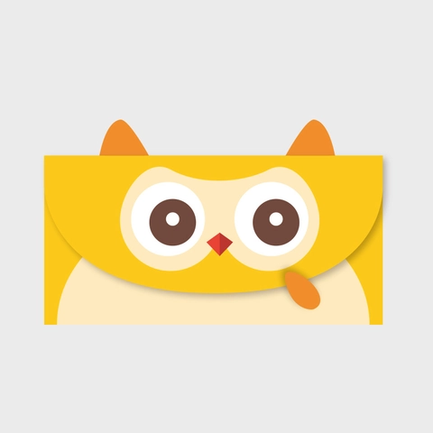 Cute Cartoon Animal 3D Greeting Card Envelope Set Foldable Cardboard Cards For Kids Birthday Thanksgiving Party Invitations