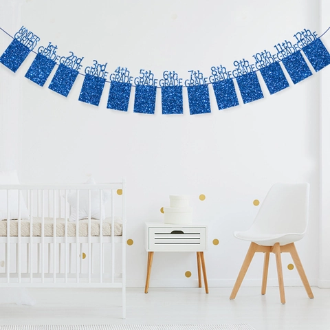 Glitzer Abschlussfoto Banner Kindergarten Bis 12 Klasse Wachstumsrekord Fotorahmen Banner Für Abschlussfeier Dekoration