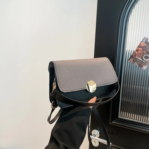 Borsa a Tracolla Piccola Quadrata High End da Donna in Pelle PU con Trama Intrecciata Borsa a Spalla Trendy Moderna Versatile da Donna