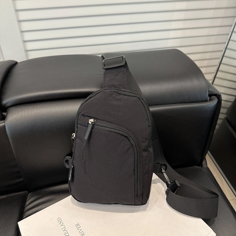 Borsa Da Petto In Nylon Alla Moda In Stile Giapponese E Coreano Per Uomo Donna Borsa A Tracolla Casual Leggera Semplice Borsa Per Cellulare