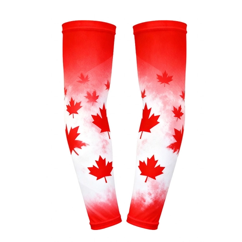 National Flag Soccer Fan Arm Sleeves Satin Breathable UV Protection Cooling Sleeves For World Cup Outdoor Sports Cheering