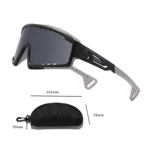 Occhiali Da Sole Sportivi Polarizzati Montatura TR Lenti TAC Protezione UV400 Ciclismo Pesca Corsa Guida Unisex