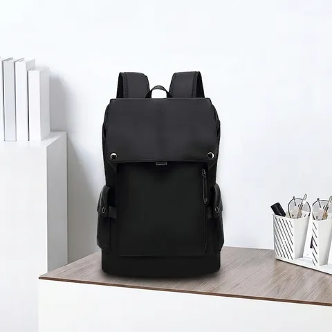 Modischer Rucksack Große Kapazität Wasserdicht Nylon Schultasche Für Studenten Laptopfach Reiserucksack Unisex