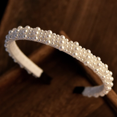 Cerchietto In Lega Di Künstliche Perle Design A Torsione Matrimonio Sposa Elegante Accessorio Per Capelli Da Donna