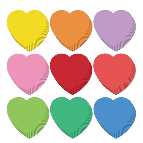 Herzförmige Bunte Karton Papierausschnitte Für DIY Kindergarten Handwerk Hochzeit Valentinstag Dekoration Mehrfarbige Papierherzen