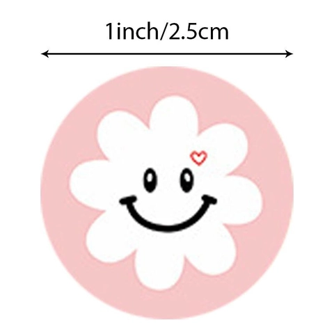 Autocollants de Récompense Ours de Dessin Animé Fleur Pour Enfants Encouragement Étiquettes Motivantes Pour Enseignants