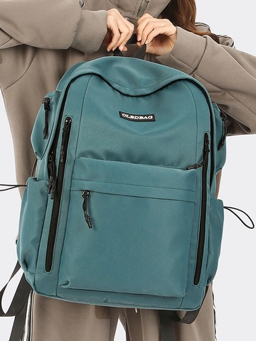Zaino in Nylon Impermeabile di Grande Capacità per Scuola Viaggi Uomo Donna Scomparto per Laptop Daypack Casual Zaino da Esterno