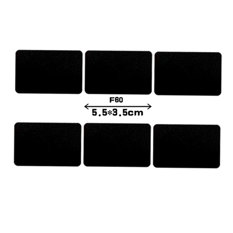 Rectangular Black Chalkboard Labels Waterproof Removable PVC Blackboard Stickers For Kitchen Storage Jars Organization