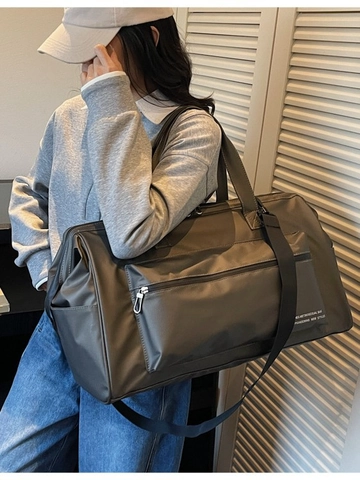 Borsa da Viaggio di Grande Capacità Impermeabile Minimalista Business Borsa da Fitness per Uomo Donna Sport Palestra Con Tracolla