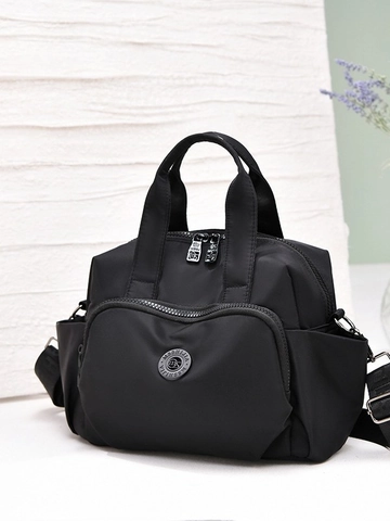 Wasserdichte Nylon Umhängetasche für Damen Große Kapazität Multi Tasche Handtasche Lässige Pendler Schultertasche Verstellbar