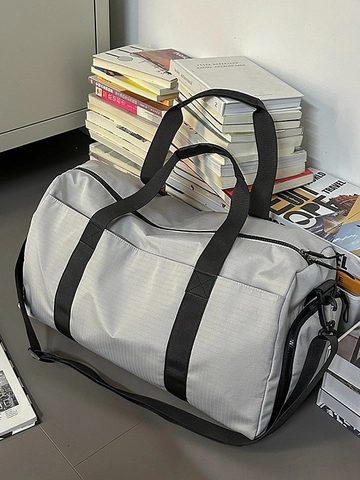 Große Kapazität Reisetasche Wasserdicht Nylon Duffel Bag Mit Schuhfach Nass Trocken Trennung Fitness Sport Tasche Für Damen Herren
