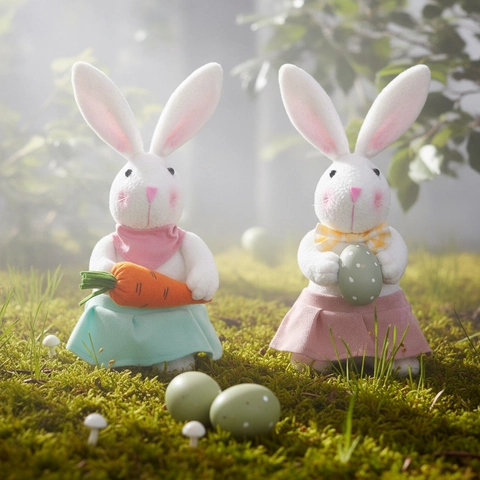 Osterhase Plüsch Zwerg Puppe Mit Karotte Und Osterei Süße Kaninchen Elf Figur Tisch Ornament Für Osterparty Dekoration Geschenk