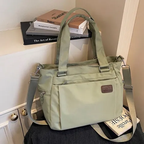 Große Kapazität Nylon Einkaufstasche Für Damen Casual Multi-Tasche Umhängetasche Schultertasche Für Reise Büro Student