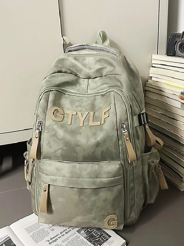 Nylon Grote Capaciteit Schoolrugzak Waterdicht Laptop Reistas Casual Schouder Daypack Voor Studenten Heren Dames