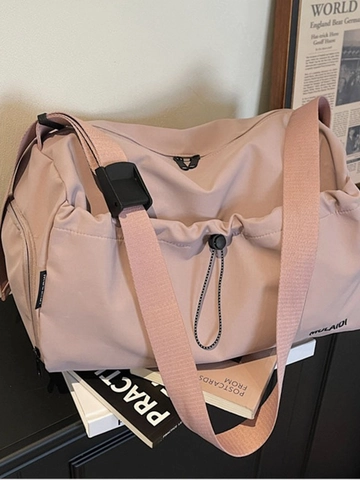 Borsa da Viaggio Donna Grande Capacità Separazione Secco Umido Borsa Sportiva Leggera Tracolla Con Scomparto Scarpe