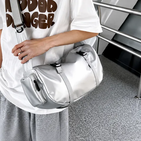 Large Capacity Oxford Cloth Travel Bag For Women Casual Messenger Shoulder Bag Multi Functional Waterproof Sport Gym Bag