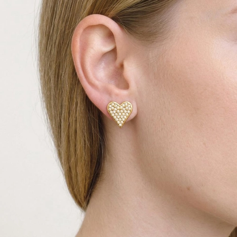 Minimalistische Herzanhänger Halskette 304 Edelstahl 18K Vergoldet Wasserdicht Hypoallergen Schmuck Für Damen