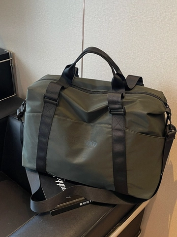 Large Capacity Travel Bag Sports Fitness Bag Lightweight Waterproof Handbag Oxford Luggage Bag Casual Weekend Shoulder Bag
