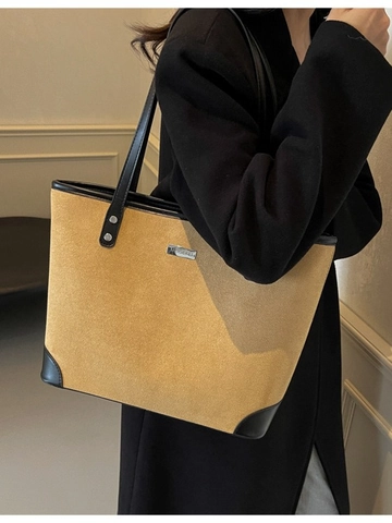 Bolso Tote de Mujer de Cuero PU Esmerilado Gran Capacidad Vintage Hombro Moda Compras Bolso de Mano para Oficina Viajes Diario Casual