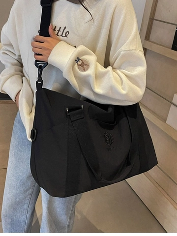 Große Kapazität Nylon Reisetasche Für Damen Multifunktionale Sportliche Tote Umhängetasche Lässige Pendler Schultertasche Handtasche