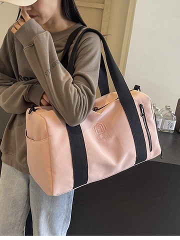 Borsa da Viaggio Fitness Grande Capacità Donna Separazione Secco Umido Palestra Borsone Con Scomparto Scarpe Nylon Impermeabile
