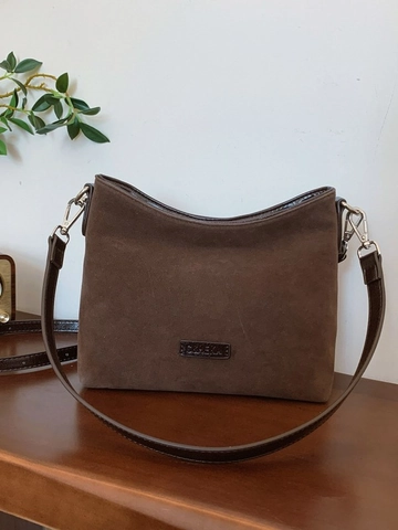 Bolso Bombonera de Cuero PU Retro para Mujer Bolso Bandolera Vintage Moderno Bolso de Hombro Color Sólido Cartera Pequeña