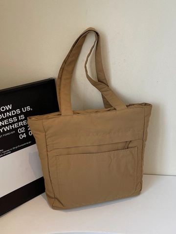 Bolso Tote de Nylon Acolchado de Gran Capacidad para Mujer Bolso de Hombro Casual Ligero para Universidad Escuela Viajes Compras Bolso de Mano con Cremallera