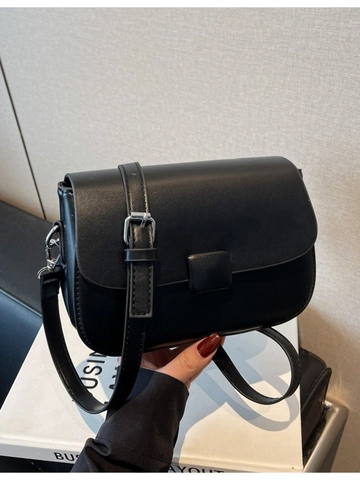 Damen Vintage PU Leder Kleine Quadratische Umhängetasche Minimalistische Nähte Magnetverschluss Verstellbarer Gurt Tägliche Handtasche
