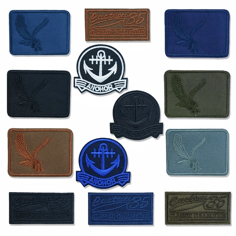 Parches Bordados para Planchar Águila Ancla Colección Clásica Aplicación para Ropa Mochila Decoración DIY Insignias de Tela