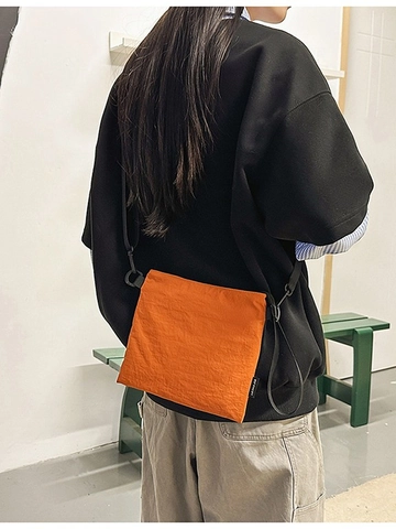 Piccola Borsa a Tracolla in Nylon Borsa a Busta Alla Moda Borsa a Spalla Casual Outdoor Cinghia Regolabile Per Viaggi