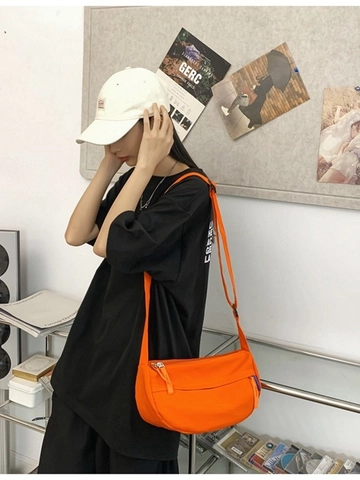 Unisex Nylon Crescent Umhängetasche Für Damen Herren Wasserdichte Half Moon Kuriertasche Lässig Einfache Vielseitige Schultertasche