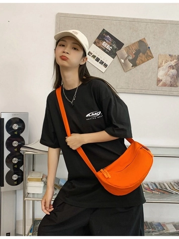 Unisex Nylon Crescent Umhängetasche Für Damen Herren Wasserdichte Half Moon Kuriertasche Lässig Einfache Vielseitige Schultertasche