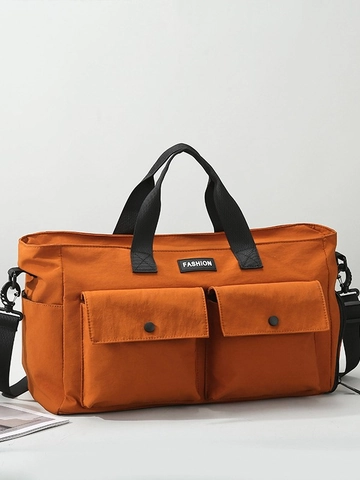 Large Capacity Oxford Cloth Travel Bag With Independent Shoe Compartment Dry Wet Separation Waterproof Luggage Handbag For Men Women