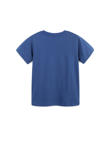 Boys 100% Cotton Short Sleeve T-Shirt Cartoon Engineering Vehicle Construction Truck Print Casual Summer Kids Top