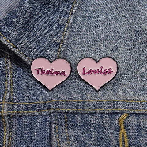 Set di Spille in Lega Smaltata a Forma di Cuore Rosa per Donna Spilla da Risvolto con Scritta Inglese Gioielli di Moda Accessori per Abbigliamento Regalo