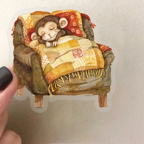 Märchenhafte Aquarell Tier PET Aufkleber Wasserdichte Dekorative Abziehbilder Für Scrapbooking Notizbuch Wasserbecher DIY Kunsthandwerk
