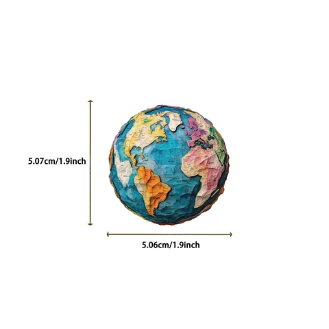 50 Pezzi Adesivi Mappa del Mondo Vintage Impermeabile Viaggio Retro Decalcomanie per Bagagli Laptop Scrapbooking Diario