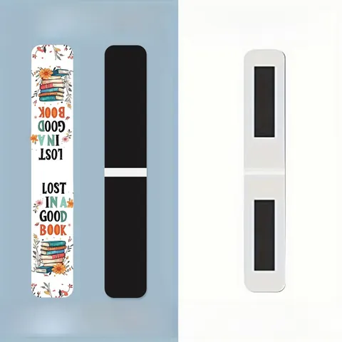 Creatieve Magnetische Boekenleggers Literair Bloemen Leesthema Paginaclips
