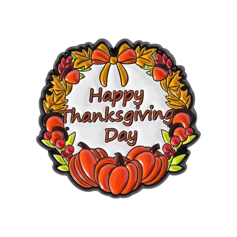 Cute Christmas Thanksgiving Alloy Enamel Brooch Pins For Women Men Cartoon Cat Dog Gingerbread House Jewelry Accessories Gift