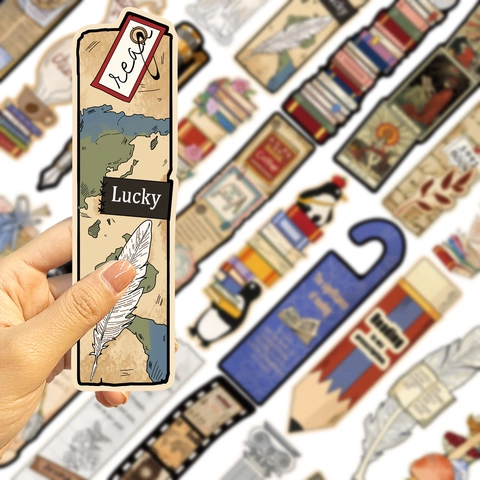 Segnalibri in Carta Vintage Illustrazione Artistica Citazioni Segnapagina in Cartoncino Regali per Amanti dei Libri Studenti Cancelleria