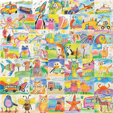 Studenten Doodle Aufkleber Wasserdicht DIY Handgezeichnet Cartoon Decals Für Laptop Gitarre Gepäck Scrapbook Deko Aufkleber