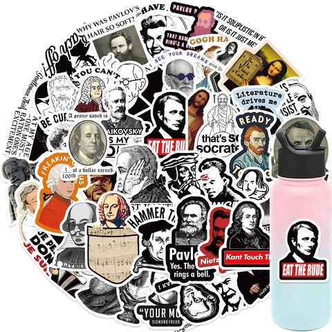 Berühmte Personen Meme Aufkleber Wasserdichte PVC Abziehbilder Für Laptop Gitarre Gepäck DIY Kreative Doodle Kunst Aufkleber