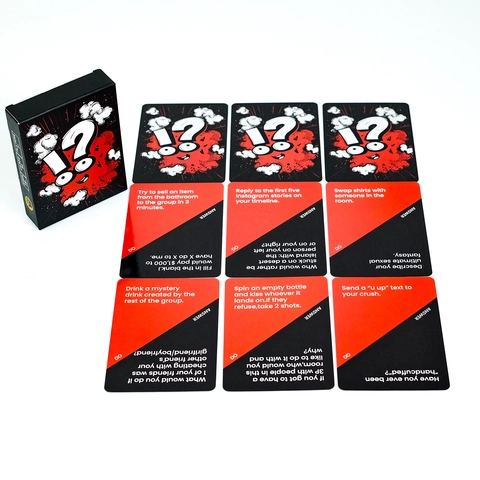 Truth Or Dare Card Game English Version Adult Party Drinking Game Cards For Multiplayer Social Interaction Entertainment Toys