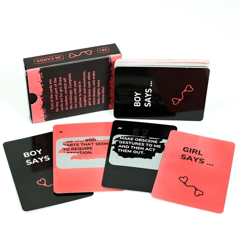 Fun Commands Couple Version Interactive Scratch Off Cards For Adults English Romantic Games For Date Night Party Gifts