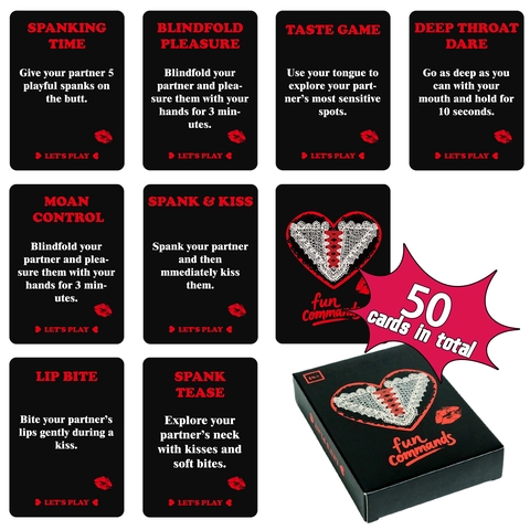 Romantisches Paar Interaktives Lustiges Spielkartenset Für Erwachsene Dating Nacht Party Brettspiel Befehle Karten