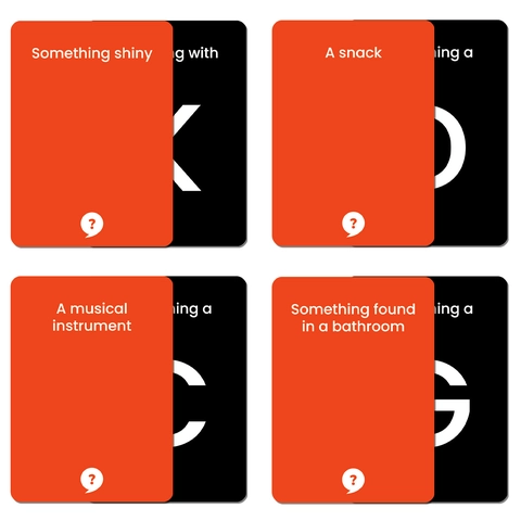 Think Fast Say It First Word Interaction Card Game For Adults Teens Social Party Dating Table Game English Vocabulary Flashcards